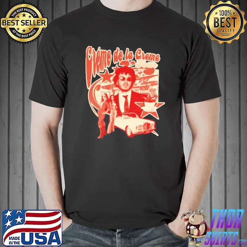 Vintage harlow rapper cream de LA tour design shirt
