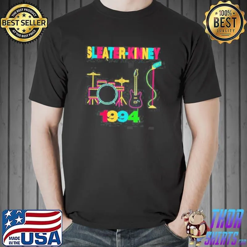 Vintage Let’s Sing Together Passion Sleater Kinney Band Unisex T-Shirt