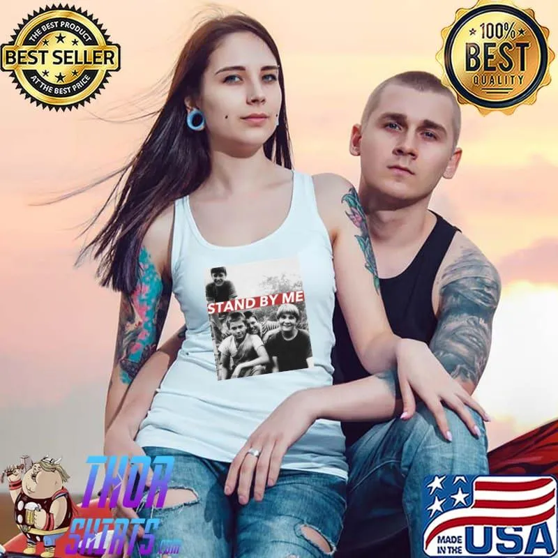 Vintage movie stand by me kids Tank Top