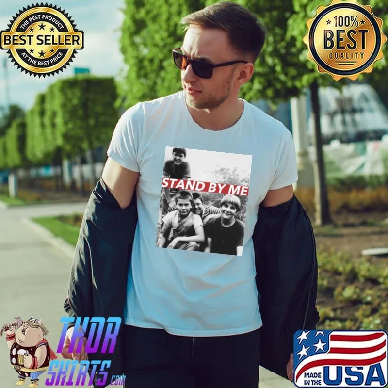 Vintage movie stand by me kids shirt