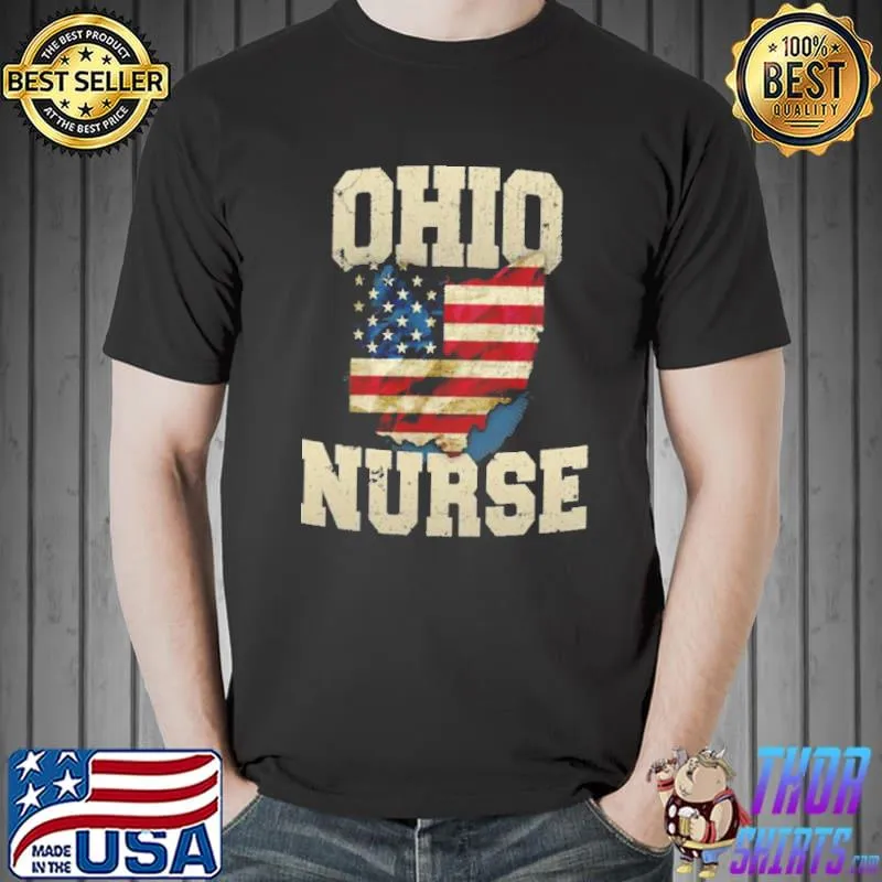 Vintage Ohio nurse shirt