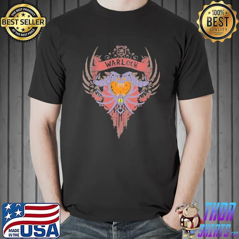 Vintage warlock elite game shirt