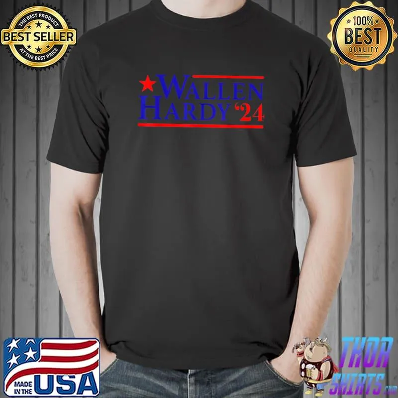 Wallen Hardy 24 Western Country Music Festivals Lover T-Shirt