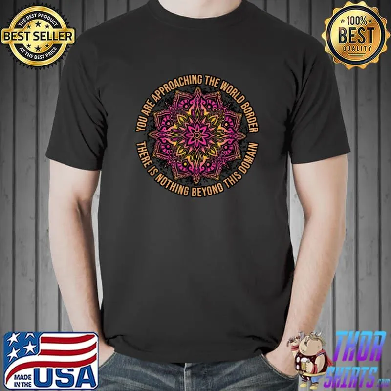 Weirdcore Aesthetic - Nothing Beyond This Domain Design T-Shirt
