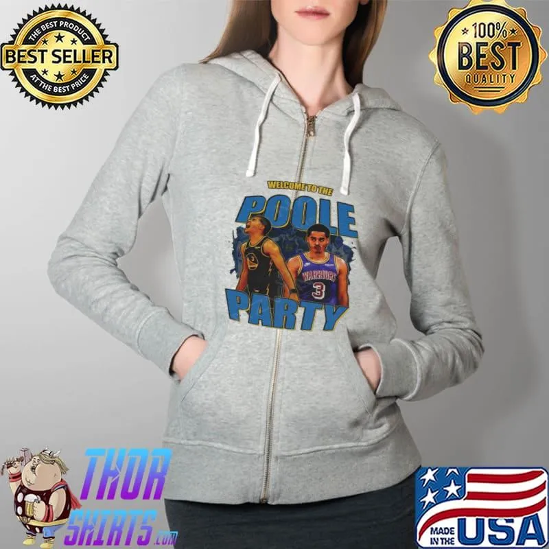 Welcome to the poole party gold blooded Full Zip Hooded