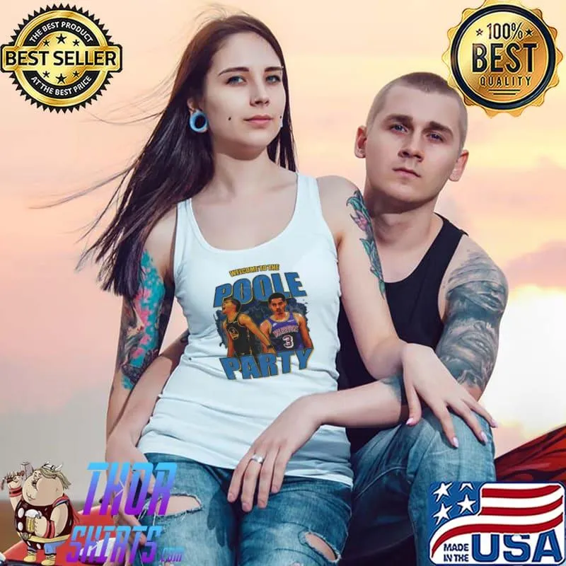 Welcome to the poole party gold blooded Tank Top