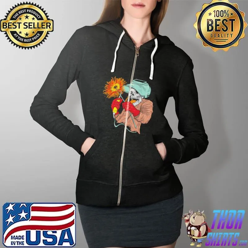 Welder skull Full Zip Hooded