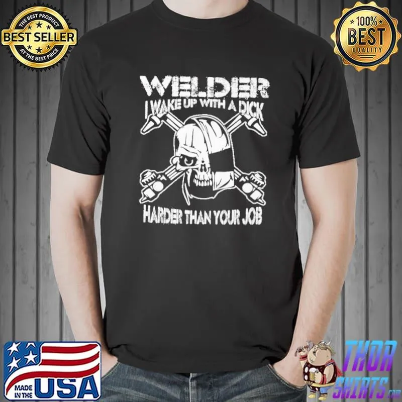 Welder skull vintage shirt