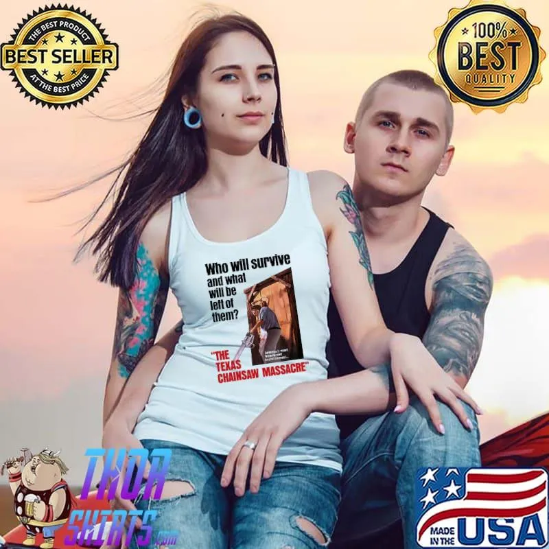 Who will survive The texas chainsaw massacre Tank Top