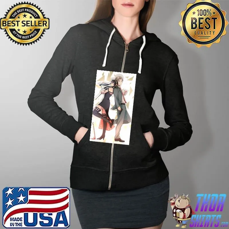 Yor forger and loid forger Full Zip Hooded
