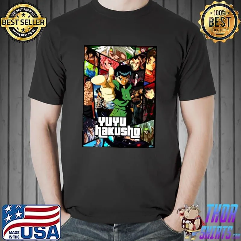 Yuyu hakusho ultimate design shirt