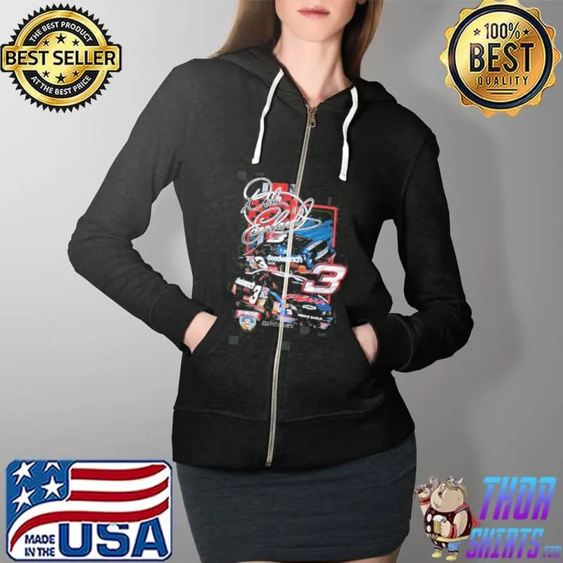 3 monte carlo retro vintage dale earnhardt nascar Full Zip Hooded