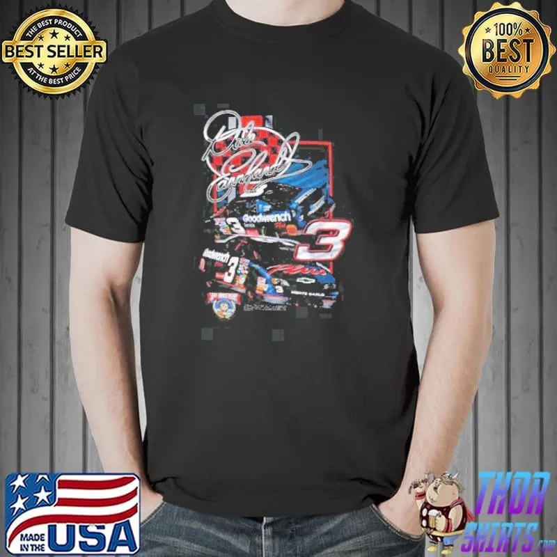 3 monte carlo retro vintage dale earnhardt nascar shirt