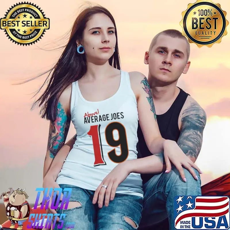 Above Average Joes 19 Shirt Tank Top