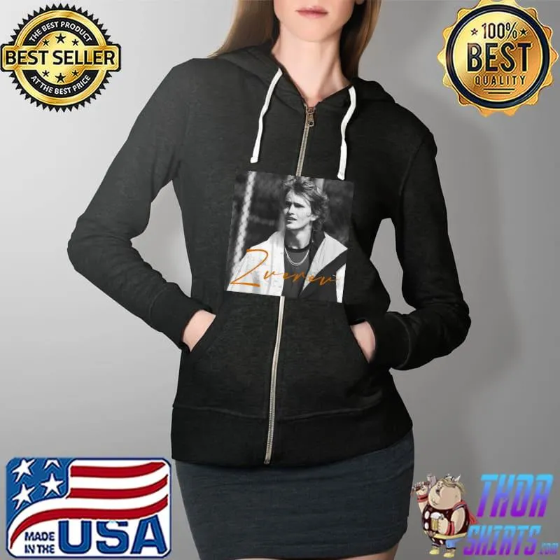 Alexander Zverev Classic T-Shirt Full Zip Hooded