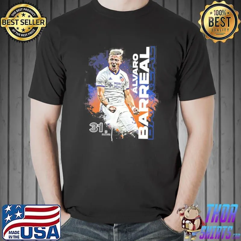 Alvaro Barreal Playmaker MLSPA Fc Cincinnati Shirt