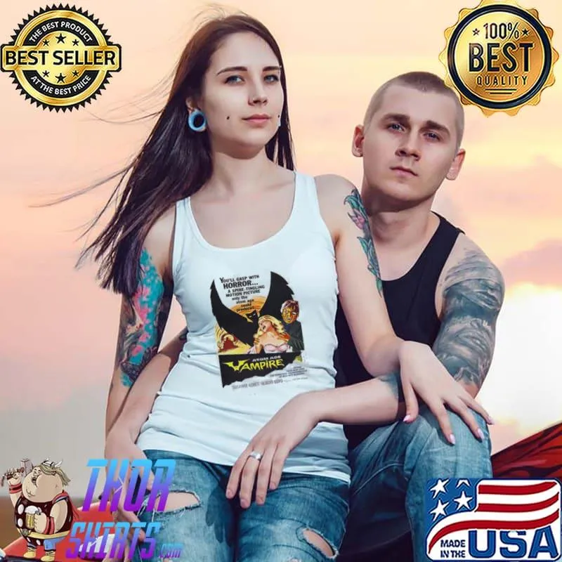 Atom age vampire retro movie 90s Tank Top