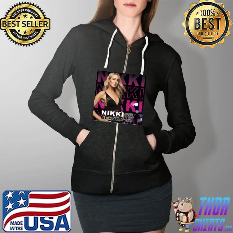 Bang it out nikkI glaser 2020 tour Full Zip Hooded