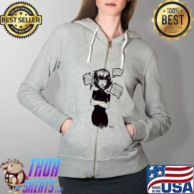 Bleh bluh bleh hotel transylvania mavis s Full Zip Hooded