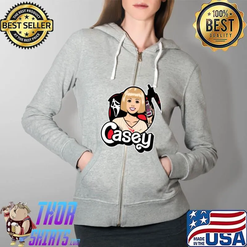 Casey T-Shirt Full Zip Hooded