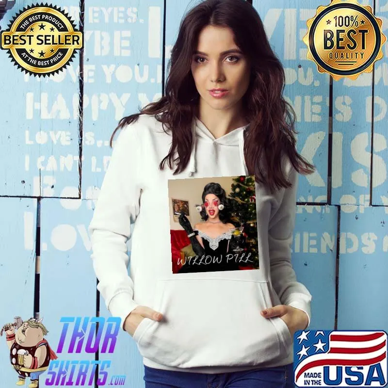 Christmas willow pill lover Hoodie