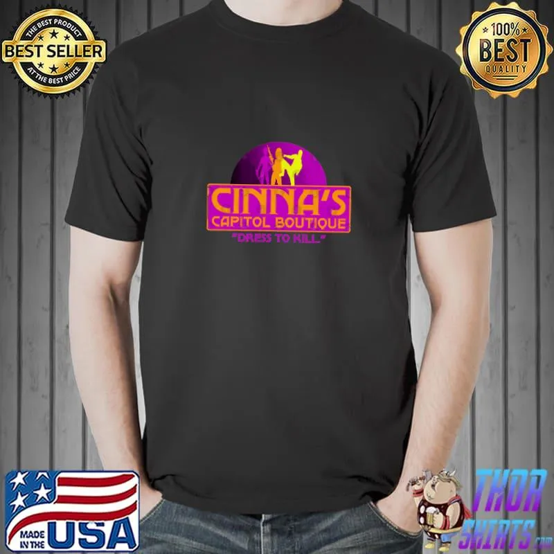 Cinna's capitol Boutique dress to kill T-Shirt