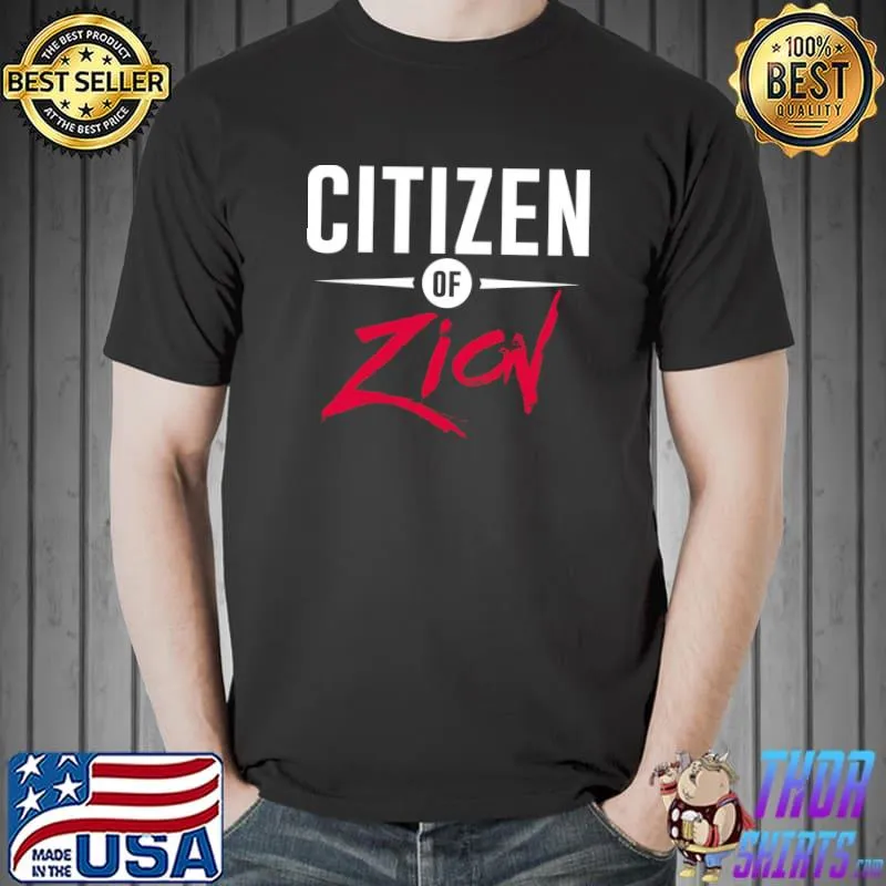 Citizen of Zion - Christian Apparel Classic T-Shirt