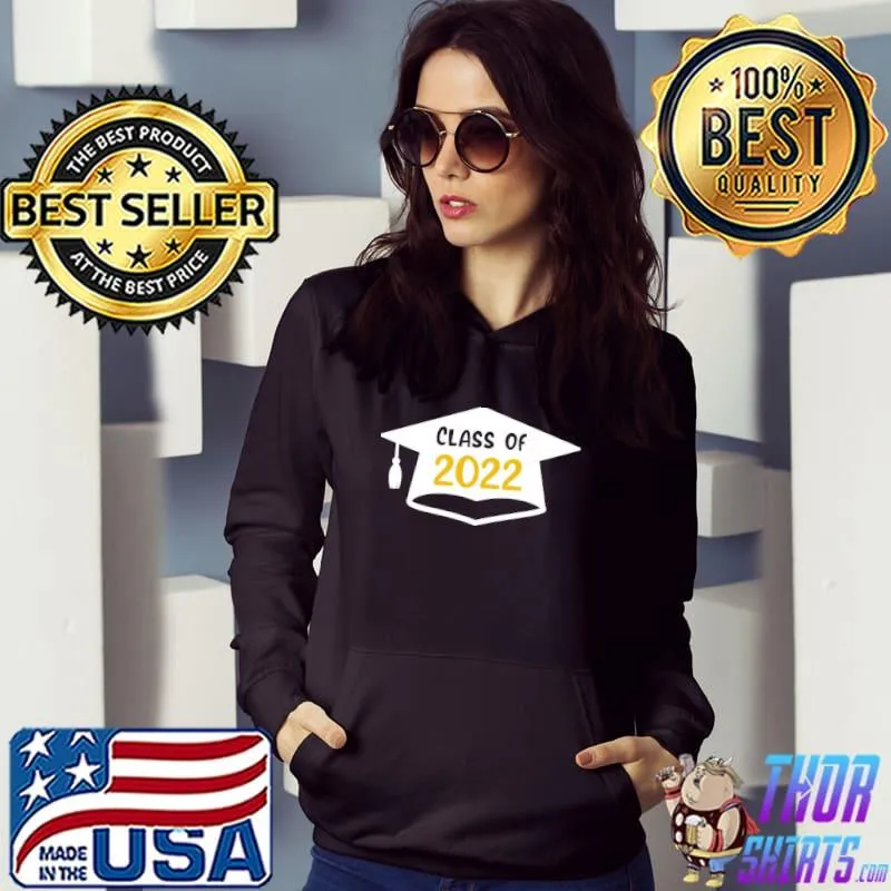 Classic design class of 2022 graduation day shirt