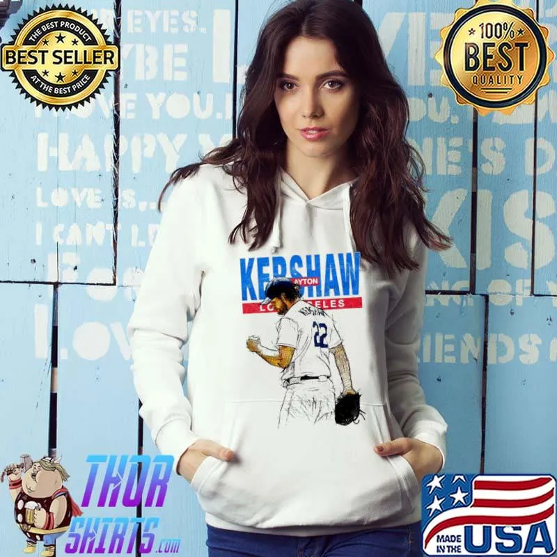 Clayton kershaw los angeles Dodgers Hoodie