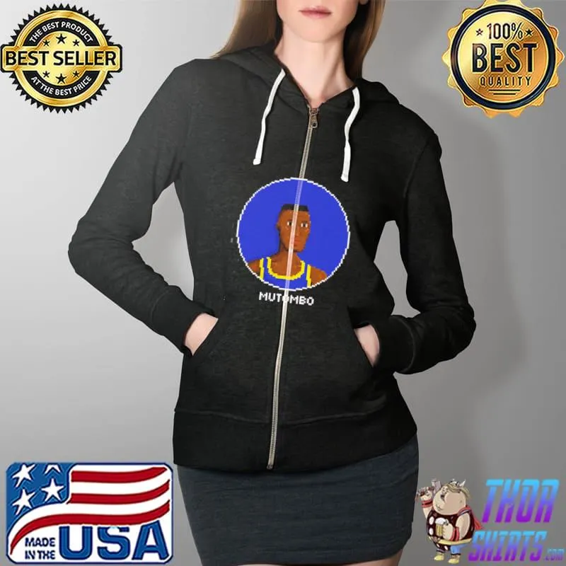 Dikembe mutombo basketball legend design Full Zip Hooded
