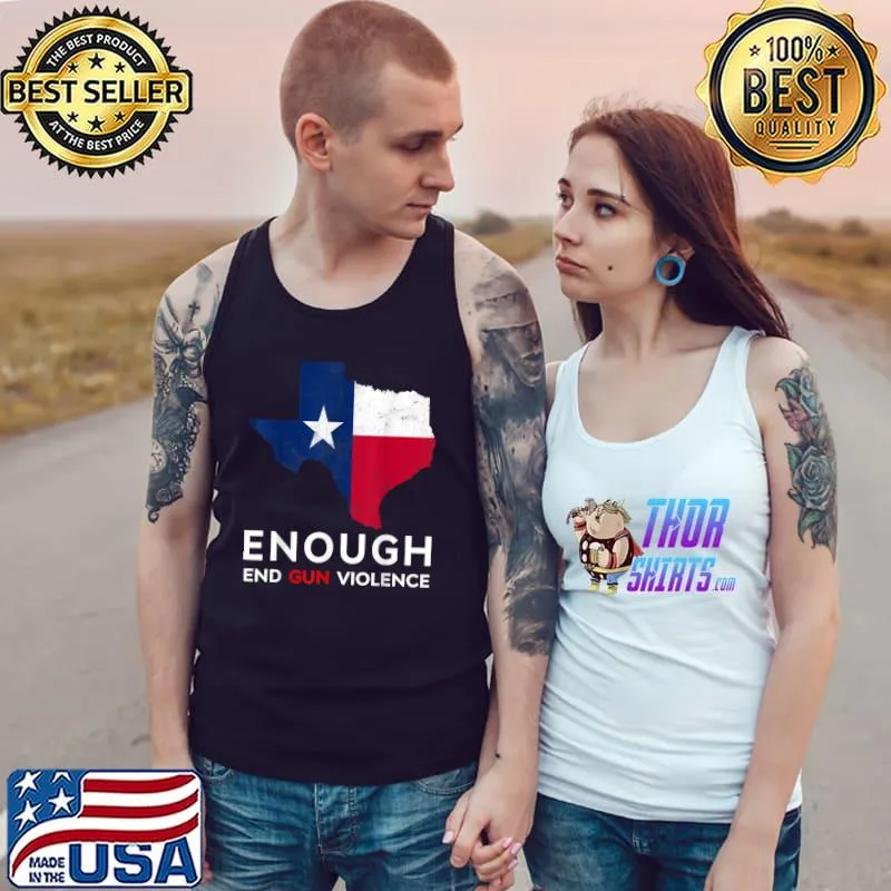 Enough End Gun Violence Wear Orange Anti Violence T-Shirt Tank Top