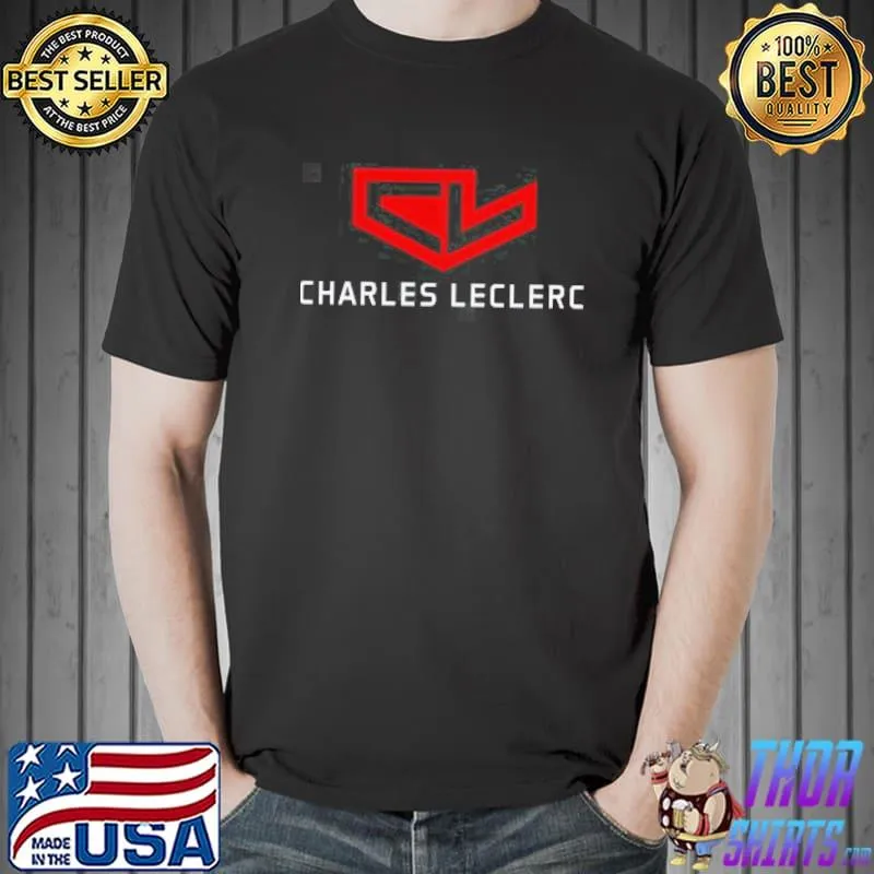 F1 charles leclerc cl symbol design shirt