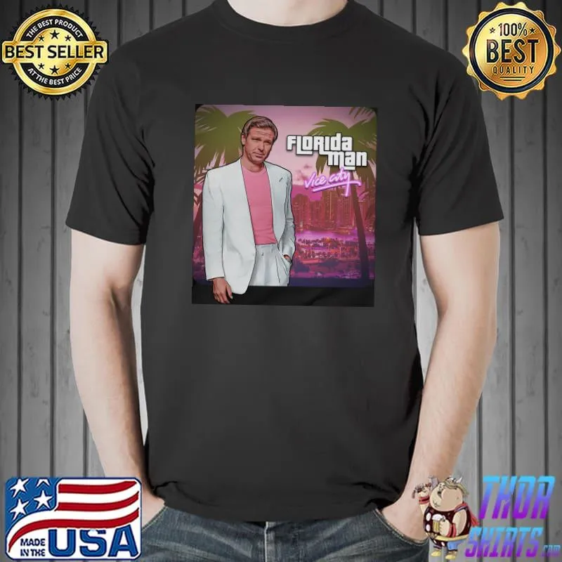 Florida man vice city shirt