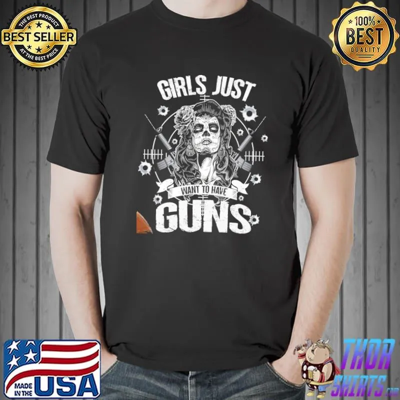 Girls just want to have guns tattoo guns Unisex