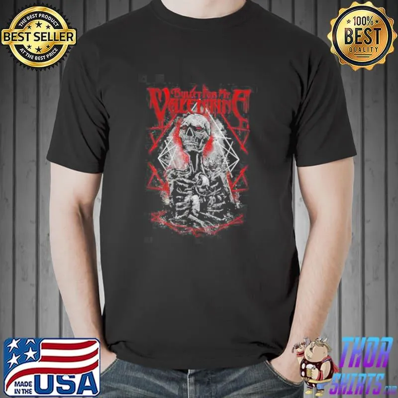 Heavy metal rocks bullet rock band graphic Unisex