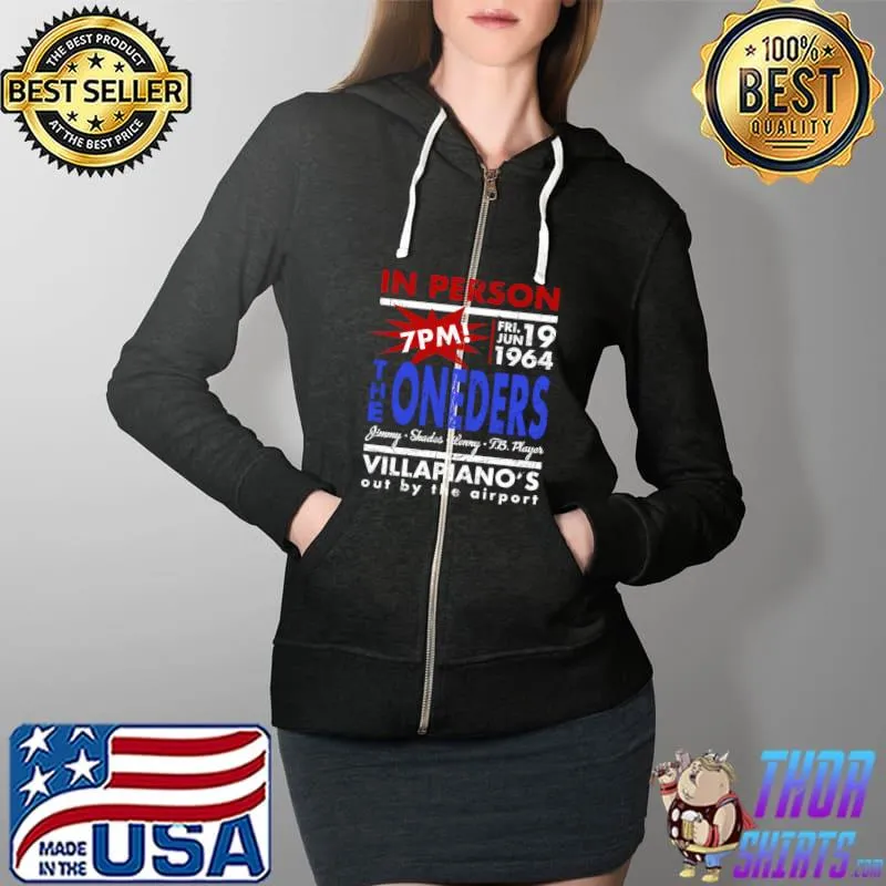 In person ZPM the oneders T-Shirt Full Zip Hooded