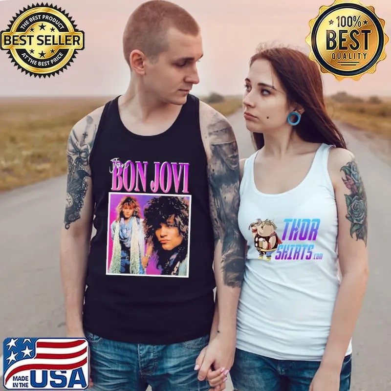 Jon bon jovI vintage 90s Tank Top