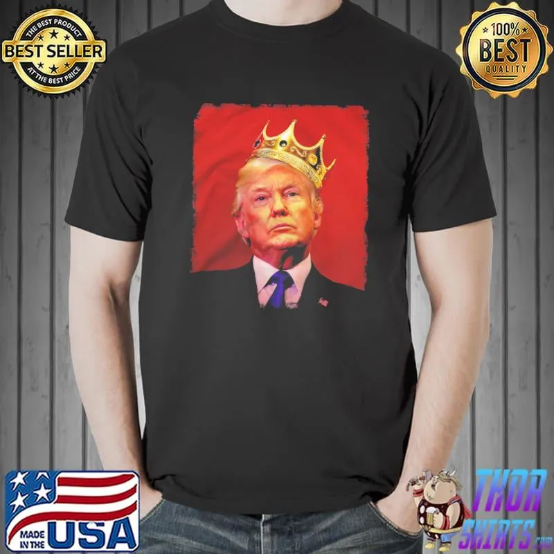 King Trump Face Shirt