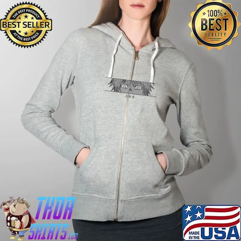Look jujutsu kaisen gojo satoru s Full Zip Hooded