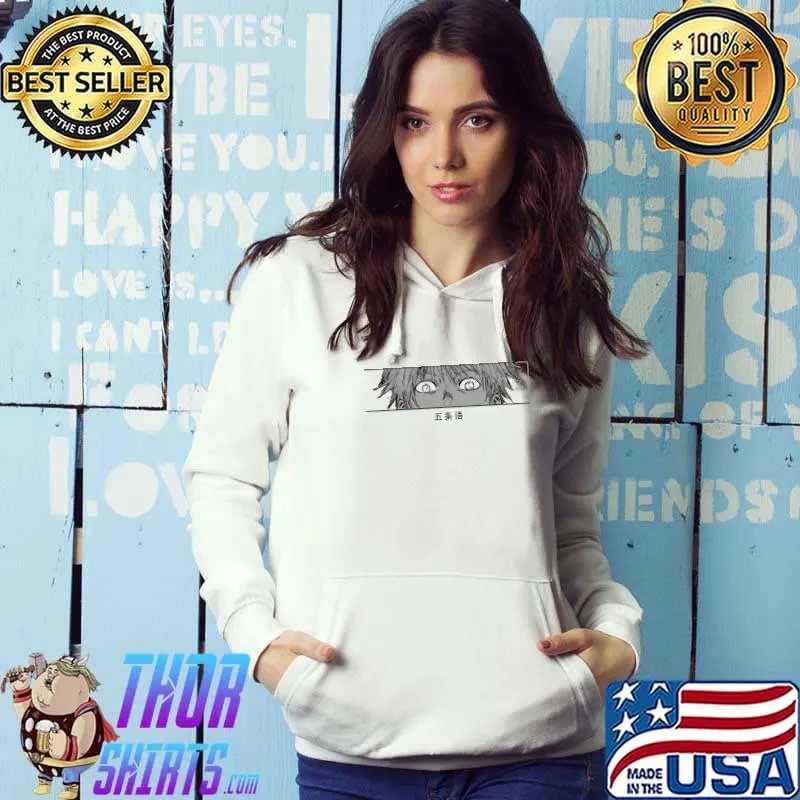 Look jujutsu kaisen gojo satoru s Hoodie