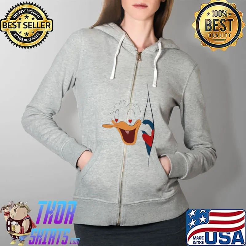 Love eyes Donald duck s Full Zip Hooded