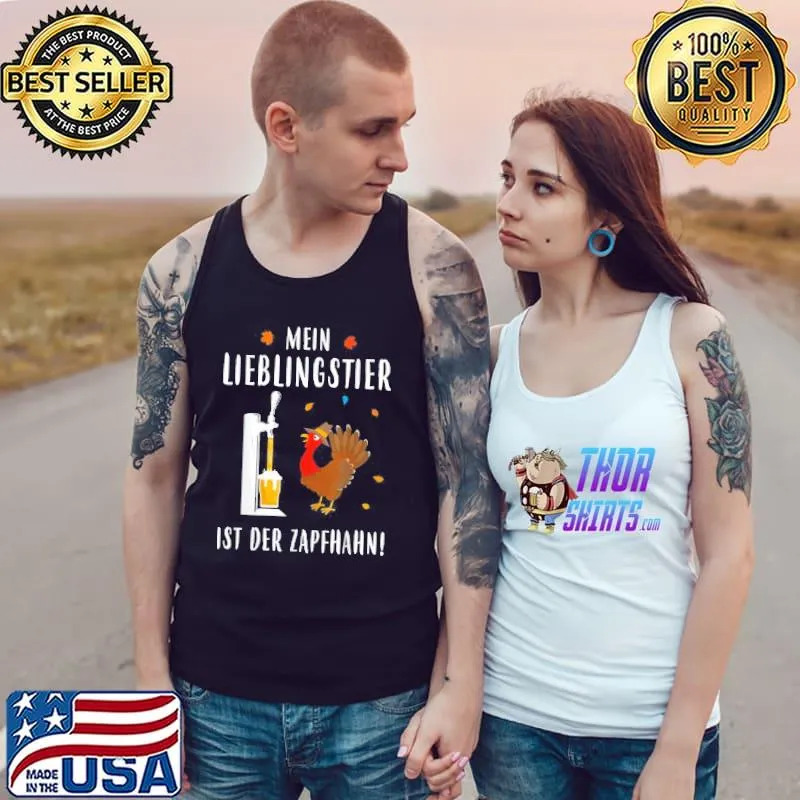 Mein lieblingstier ist der zapfhahn Tank Top
