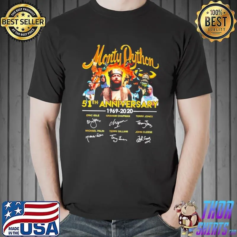 Monty Python 51th Anniversary 1969 2020 Shirt