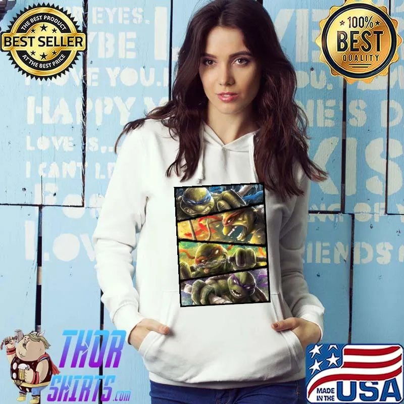 Ninja Turtle Fighter Shirt Hoodie