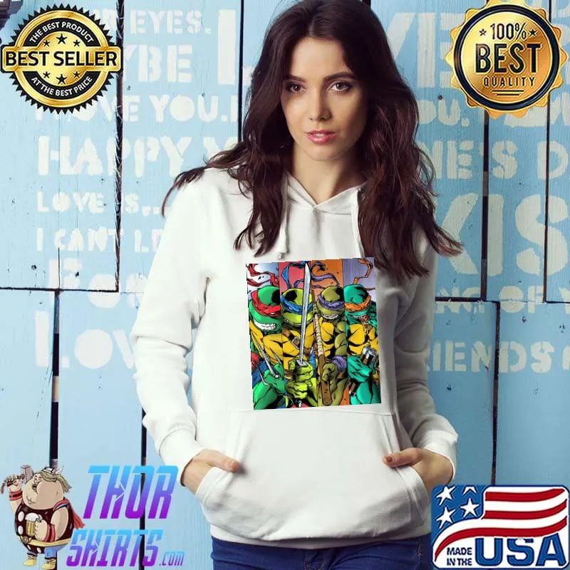 Ninja Turtle Shield Shirt Hoodie