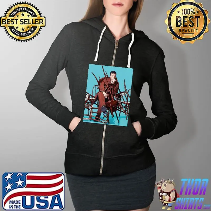 Oscar isaac portrait moon knight design Full Zip Hooded