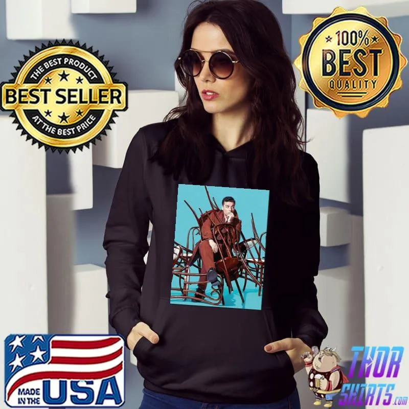 Oscar isaac portrait moon knight design shirt