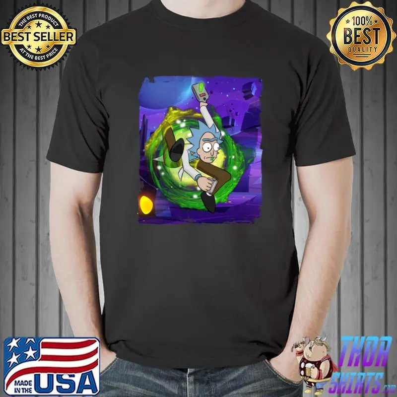 Portal Through Rick and Morty T-Shirt