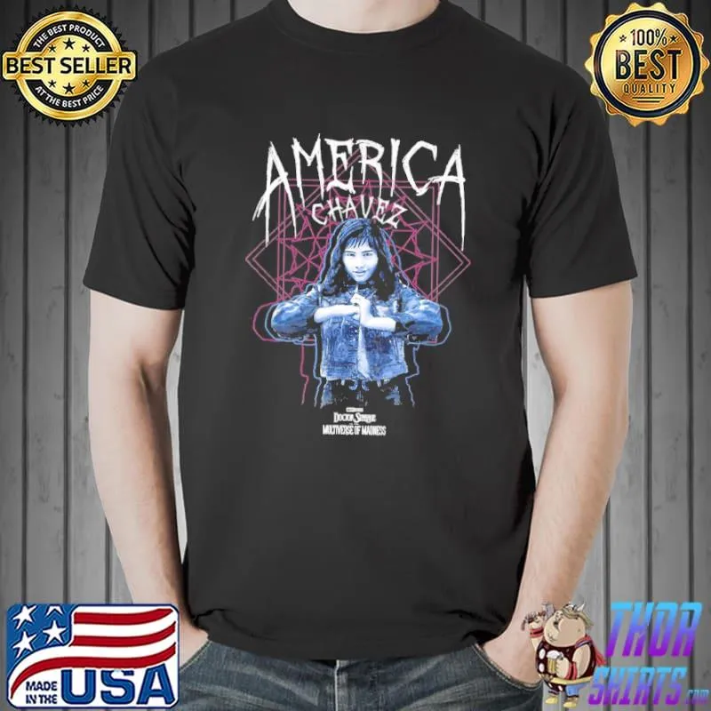 Power run away to fight monsters America chavez Unisex