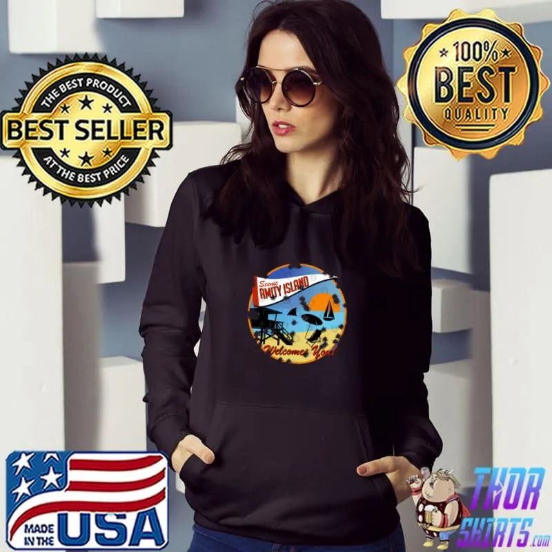 Scenic Amity Island Tourist T-Shirt Hoodie